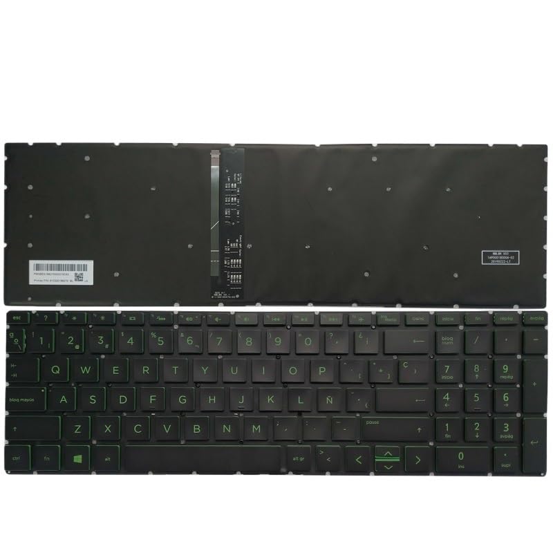 Clavier HP Pavilion 15-DK 17-BY pour travailler confortablement dans l'obscurité du studio