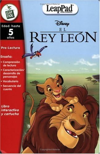 Amazon Leapfrog Leappad 教育ブック El Rey Leon ライオンキング スペイン語ソフトウェア 子ども用パソコン タブレット おもちゃ