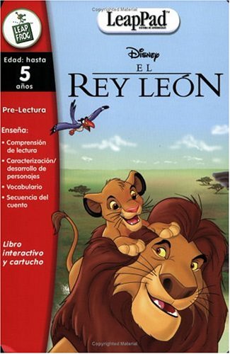 LeapFrog LeapPad® Educational Book: El Rey Leon (The Lion King) Spanish Software