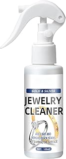 ゴールドとシルバーのジュエリー クリーナー 120ml インスタント変色除去剤 中性ジュエリークリーナー アクセサリー 洗浄
