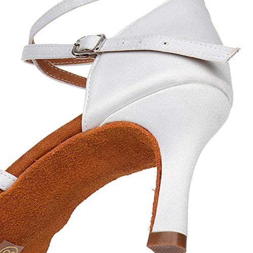Sandálias femininas de dança latina de salto, macias e confortáveis, sapatos latinos, sapatos de sal