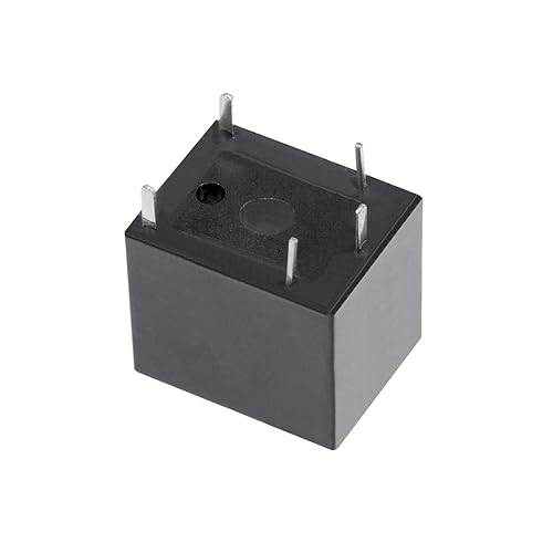 Miniatura 3 de uxcell 5 unids JQC-T78-DC12V-C DC 12V bobina SPDT 5 Pin PCB Relé de potencia electromagnética