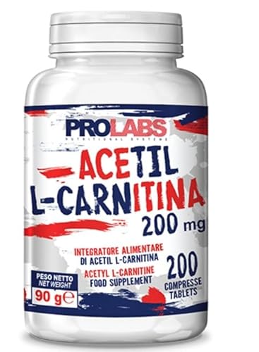 Prolàbs Acetil l-carnitina 200 compresse - acetyl carnitina - Bruciagrassi