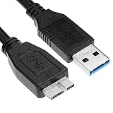 Conector: USB 3.0 (9 pin), tipo A, macho. Compatible con USB 1.1 o superior. Conector: Micro USB 3.0 (10 pin), tipo B, macho. Velocidad: Hasta 4,8 Gbit/s (600 MB/s). Longitud (cable): Sobre 95 cm. Longitud (total): Sobre 1 m. Peso: Sobre 50 g. Nota: Para conseguir la máxima velocidad del cable, es necesario utilizar puertos y dispositivos que admitan esta velocidad.