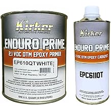 Enduro Prime DTM Epoxy Primer White EP610QT One Quart with Catalyst EPC611QT