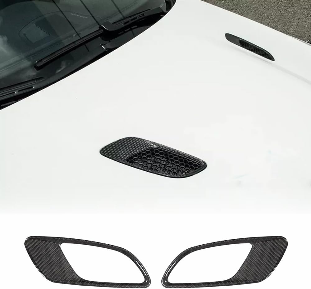 E90 Dry Carbon Fiber Hood Fender Vents for BMW E90 E92 E93 M3 2009-2013 Front Hood Vents Air Dust Cover Factory Outlet