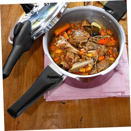 LABRIMP 1 Pair Pressure Cooker Handle Pressure for Canning Frying Pan with Lid Electric Wok Cookers Kitchen Handles Essential Wok with Lid Cookware Saucepan Lid One Options Black