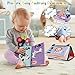 Imagen de LEADSTAR Espejo Bebe Montessori con Libro Blanco y Negro