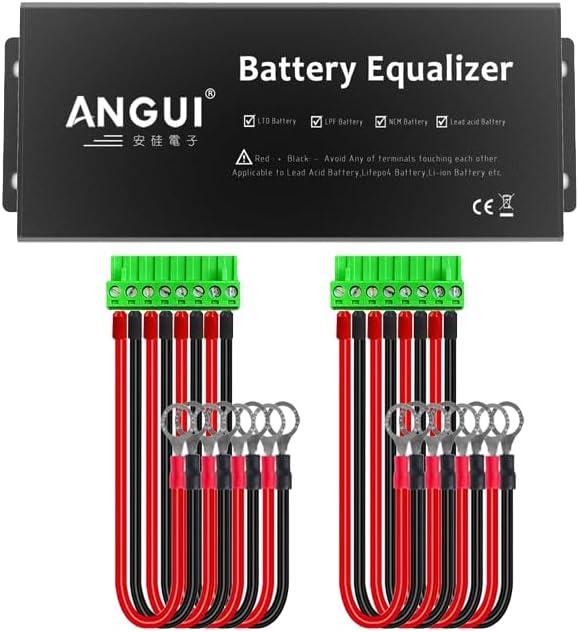 Battery Equalizer BM108S 8 x 12V Batteries 96V DC Inverter Active Voltage Balancer Charger Discharge Regulator (BM108S)