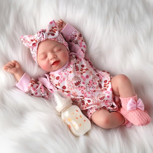 Muñeca Bebé Reborn Realista 17 Pulgadas miniatura 4