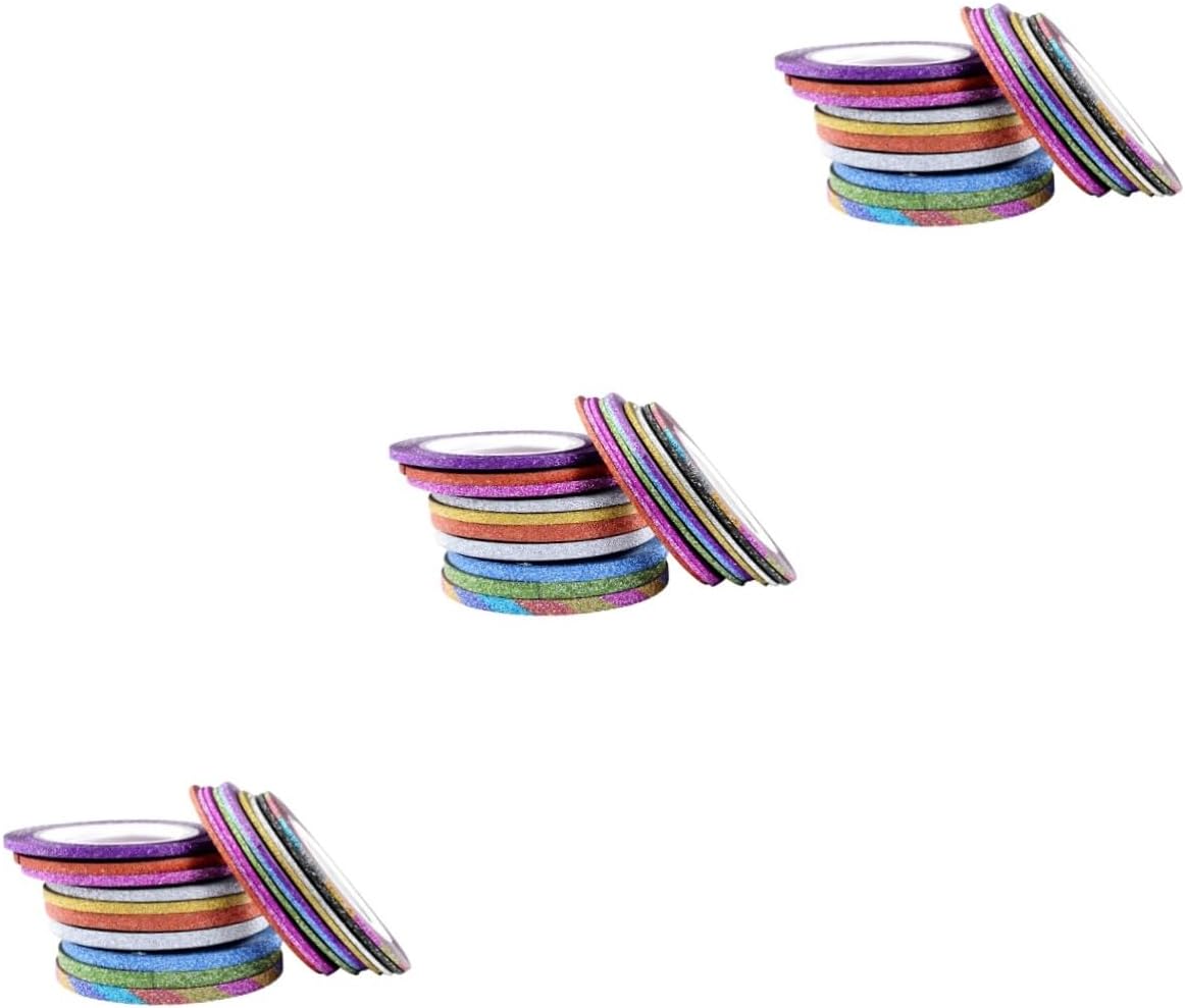 FOMIYES 90pcs Self Adhesive Line Sticker Nail Strip Tape Sticker Manicure Accessory DIY Nail Striping Tape Nail Art Decal Nail Art Strip Nail Striping Tape Lines Nail Art Sticker FOMIYES 90pcs Self Adhesive Line Sticker Nail Strip Tape Sticker Manicure Accessory DIY Nail Striping Tape Nail Art Decal Nail Art Strip Nail Striping Tape Lines Nail Art Sticker