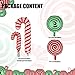16 Pcs Christmas Candy Cane Foil Mylar Balloons Big Xmas Birthday Party Decoration Supplies Photo Backdrop Red And White Green Sweet Candies Theme