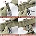 LIVANS Molle Belt Clip Key Holder Tactical Battle Belt Plate Carrier Vest Attachment Clip for Hanging Keys or Gloves, Universal Fit Molle Accessories Clip |T-Mount Clash Hook, Include Z-Buckle