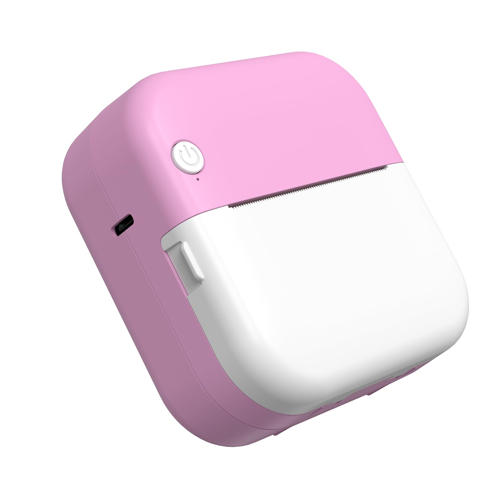 Yihou Portable Printer Mini Thermal Pocket Printer Bluetooth Wireless Maker for Pictures Photos Journal for Study Work with 1 Roll Paper Compatible with Android iOS Pink-image-20
