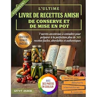 L'ultime livre de conserves Amish Audiobook By Letty Dubois, Marguerite Delacroix cover art