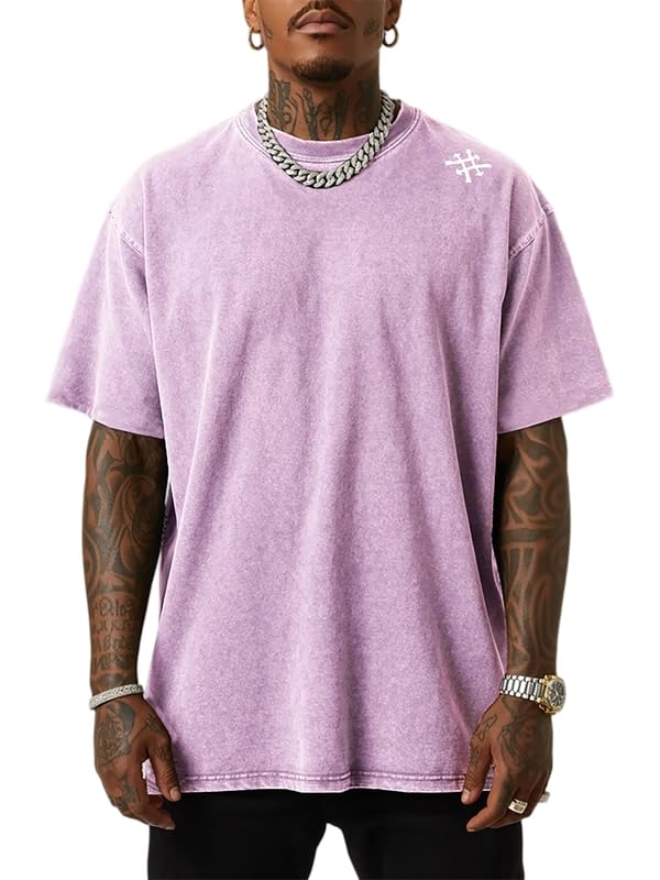 Men's Vintage Hip Hop Graphic Tee - Oversized Streetwear Rap Music T-Shirts, 90s Retro Loose Fit Cotton Unisex Casual Shirt2