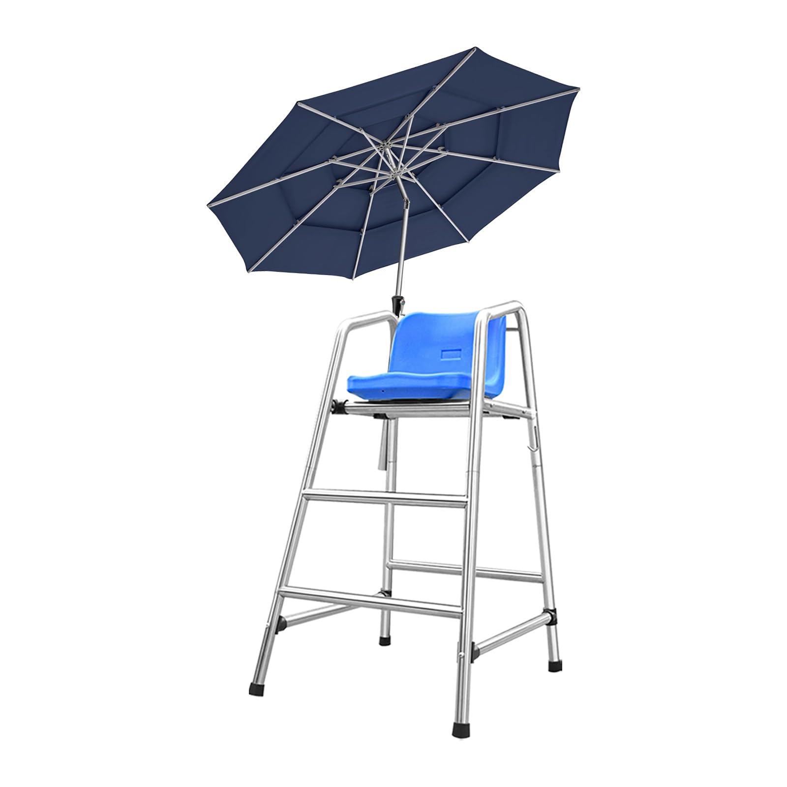 Chaise d'arbitre amovible pour surveiller les piscines et plages
