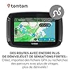 TomTom GPS Moto RIDER 500 - 4, 3 pouces, Cartographie Europe, TomTom Traffic, Alertes des zones de Danger, Appel Mains-Libres
