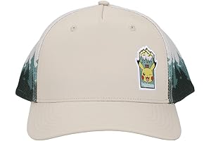 Bioworld Pokemon Pikachu Forest Adult Baseball Cap