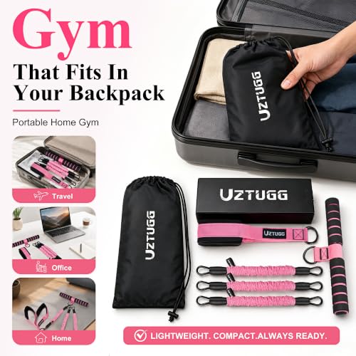 UZTUGG Pedal Resistance Band with Handle, Exercise Bands for AB Workout by UZTUGG - Used condition - Image 7