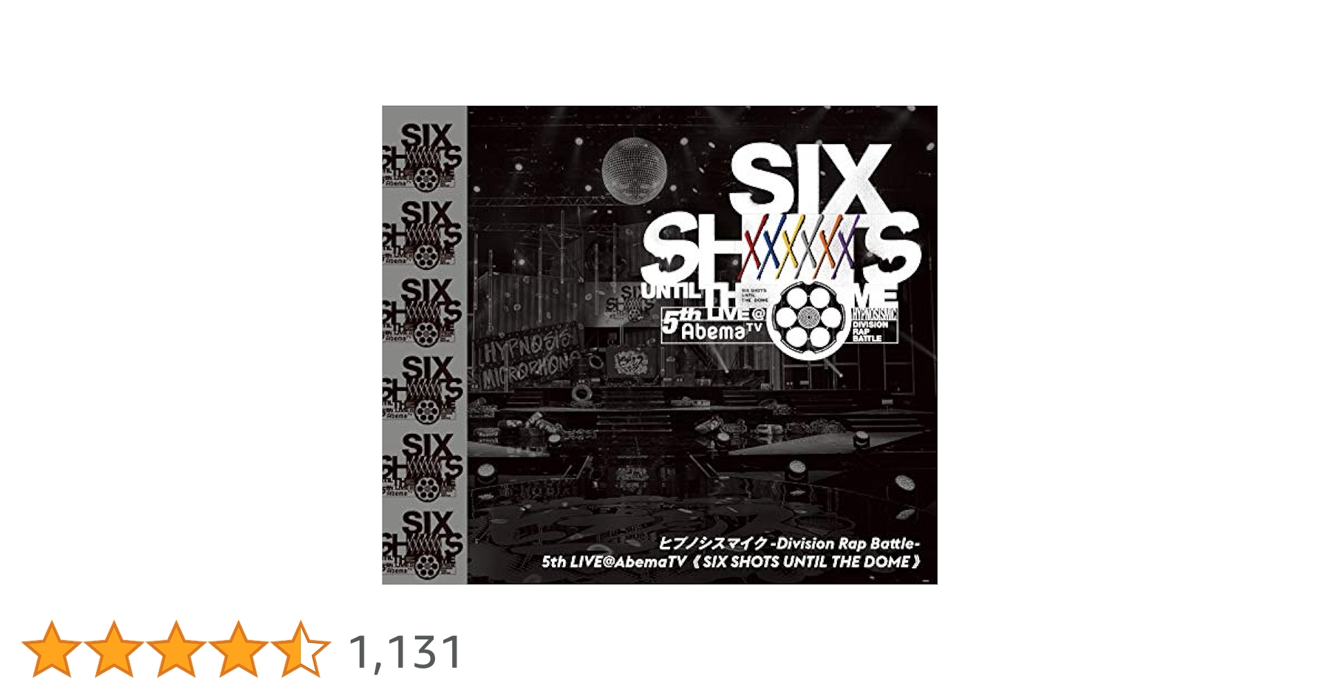 ヒプノシスマイク　SIX SHOTS UNTIL THE DOME ブルーレイ Amazon.co.jp: ヒプノシスマイク -Division Rap Battle- 5th