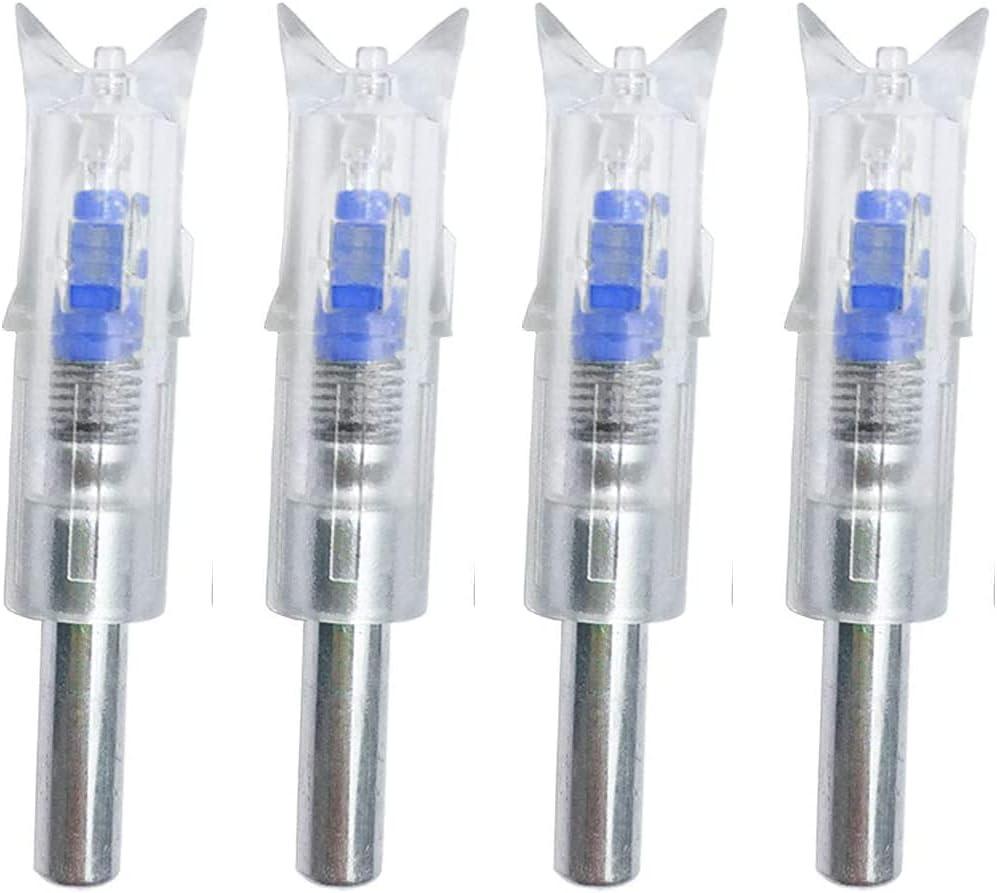 XHYCKJ 4PCSLighted Nocks for Crossbow with .297 to .302/7