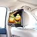 NAVISKAUTO Car Headrest Mount Holder with Adjustable Holding Clamp for 10.1-12.5 Inch Portable DVD Players