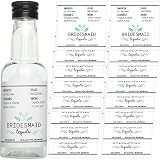 16 Pcs Bridesmaid Proposal Gift Wine Bottle Labels Set Tequila Self Adhesive Labels for Bottles Wate