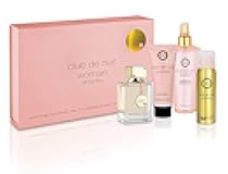 Club De Nuit by Armaf for Women - 4 Pc Gift Set 3.6oz EDP Spray, 3.4oz Body Lotion, 1.7oz Body Spray, 8.4oz Body Mist