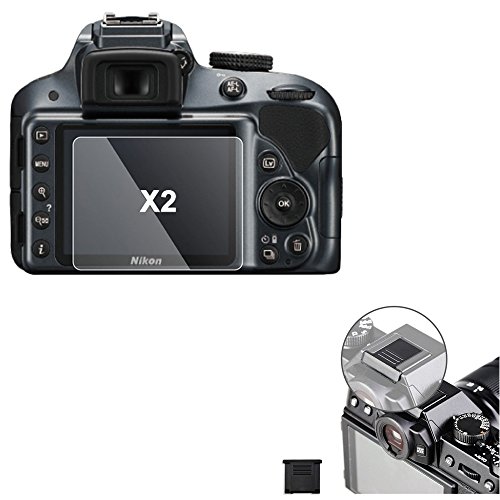 2 Pack PROfezzion LCD Screen Protector for Nikon D3500 D3400 D3300 D3200 Camera,Anti-Scratch
