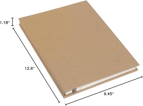 Miniatura 10 de DECHOUS Álbum de fotos autoadhesivo para álbumes de visitas, álbum de fotos en blanco, álbum de fotos de papel Kraft, álbumes de fotos, álbumes de