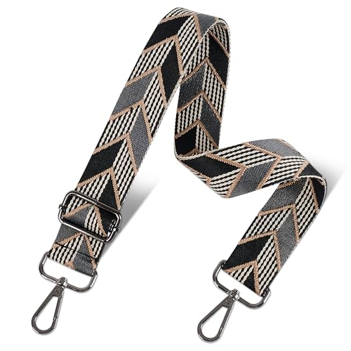 Image of chushui Silver Hardware Purse Strap,Replacement Crossbody Adjustable Shoulder Strap for Handbag Bag
