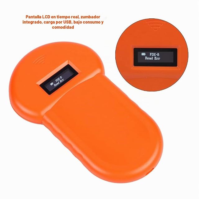 Foto 5 de 8 de Lector de animales, RFID Dog Reader Microchip Pet Scanner Animal ID Reader, Pet Scanner
