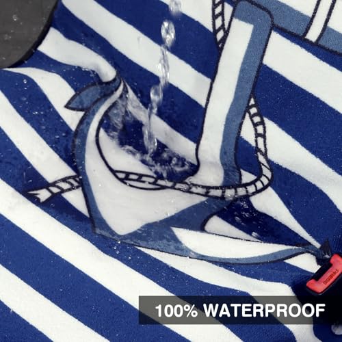 Image of Universal Waterproof Towel Car Seat Covers - Automotive Seat Cushion for Sedan SUV Truck Front OR Rear Seats - Anti Slip Car Seat Protector Suit for After Yoga Gym Hiking Running Workout Sport