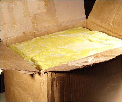 Raw Unrefined Shea Butter Grade A from Ghana 7.5 Lbs