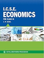 ICSE Economics Part 1 for Class IX 8183895026 Book Cover