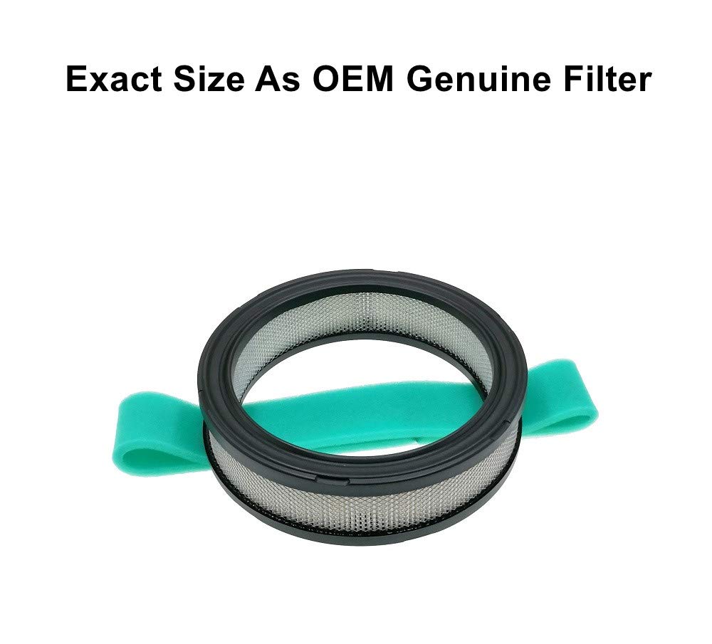 Paquete de 2 filtros de aire 47 083 01 con prefiltro 52 083 01 de repuesto para Kohler 47 03 04 47 083 01-S 47 883 01 4708301 4788301 John Deere M83646 compatible con KT Series CH11 1-CH16