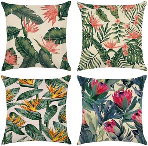 Federe Cuscino 45x45cm Artoid Mode - Confezione Da 4, Blu Acqua, Poliestere Lavabile - Foto 13