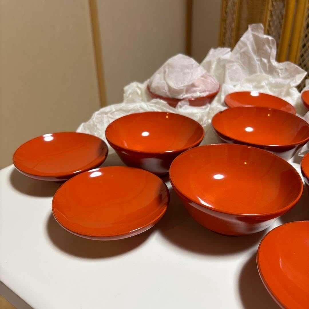 輪島塗 大名碗 5客セット 蓋付 輪島塗 春帆作 金蒔絵 木製 蓋