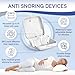 Anti Snoring Devices, Snoring Solution with Adjustable Snore Stopper, 3-Gear Fit, Improves Airflow, Reusable – 4 Pack