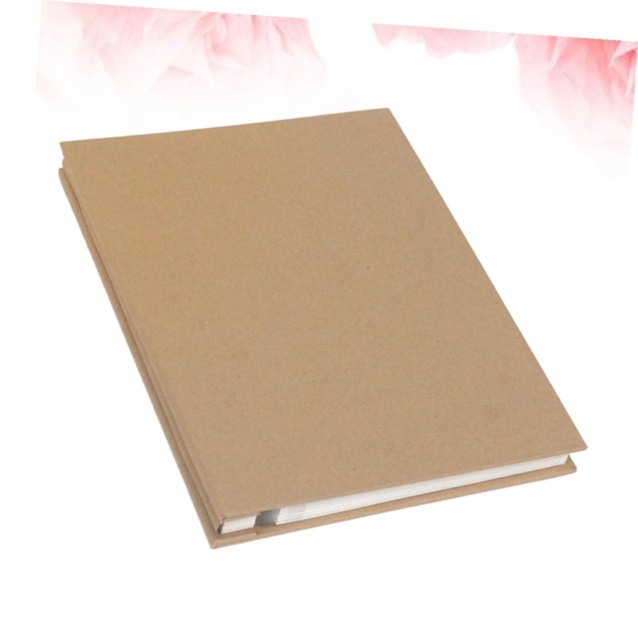 STOBAZA Álbum de Fotos DIY Adhesivo de Papel Kraft 20 Hojas, Encuadernación Fuerte y Diseño Creativo para Recuerdos de Viajes y Regalos Obsequios