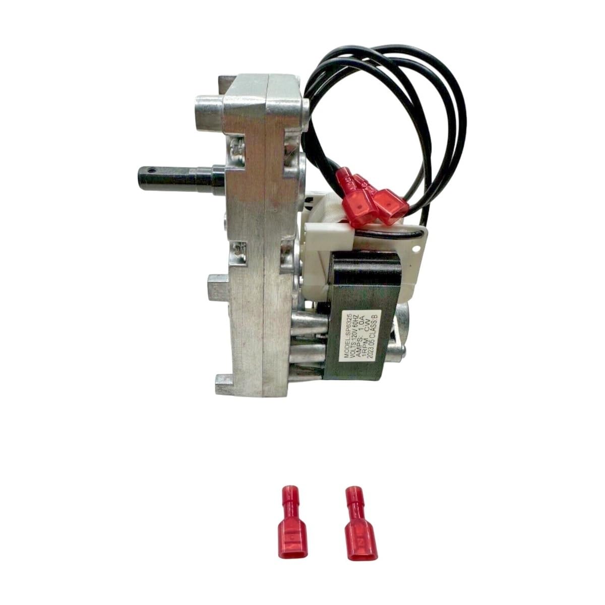 Lopi Elan, Foxfire, Heritage, Leyden, Replacement for Pioneer OEM, Yankee 1 RPM Auger Motor, 90-0191 Aftermarket Replacement