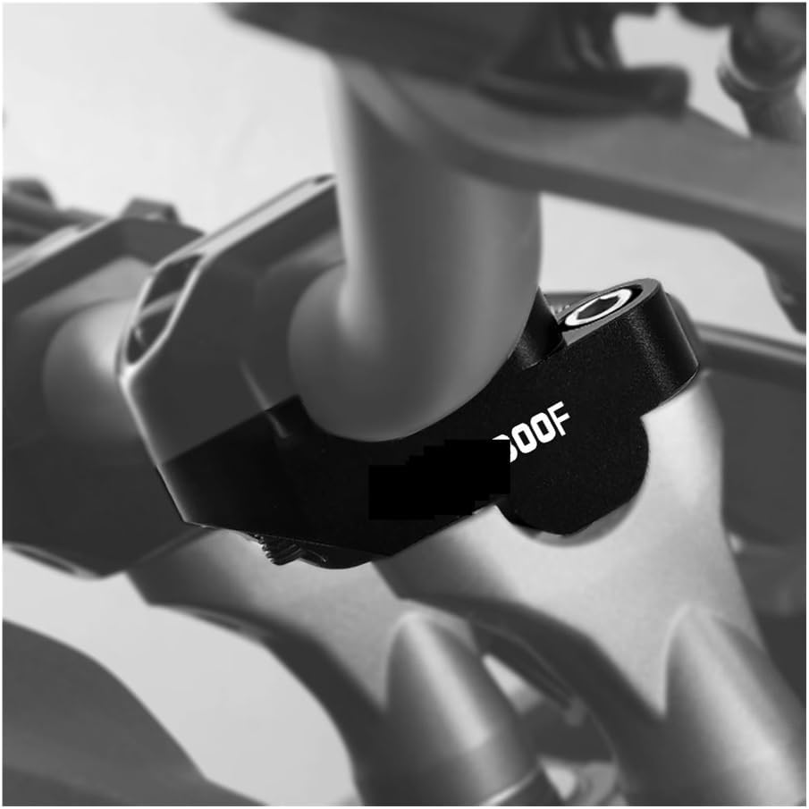 オートバイアクセサリーハンドルバーライザーバーマウントハンドルクランプリフト適応 CB300F CB300 F オドメーター(Bla