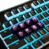League of Legends Custom Keycaps (Summoner Spell) - Laser Engraved with All Kinds of Summoner Spells, Ward, Missing Ping, Return. Fit with Any Mechanical Keyboard. League of Legends Gift for Gamers