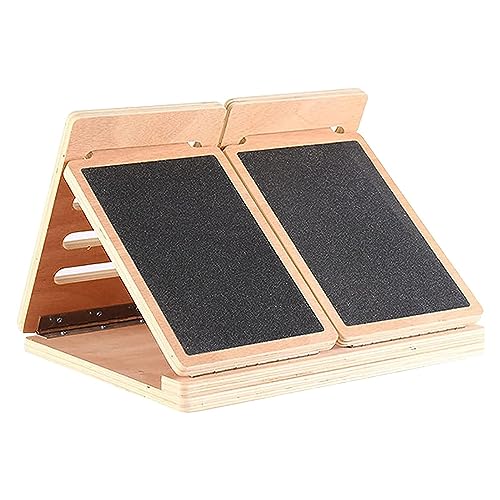 Tabla inclinada de madera ajustable para estirar tobillos miniatura 1