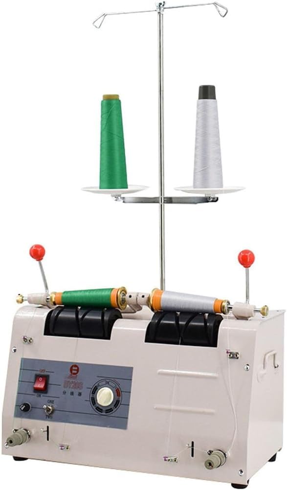 縫い糸 刺繍糸 大小二重ヘッド 破れ防止テープ、タイマースレッド分割機、自動巻き縫製機