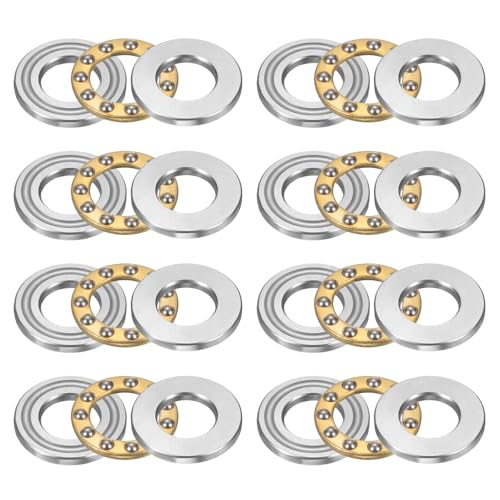 Roulements à billes F11-21M uxcell de 11x21x7 mm pour butées miniatures