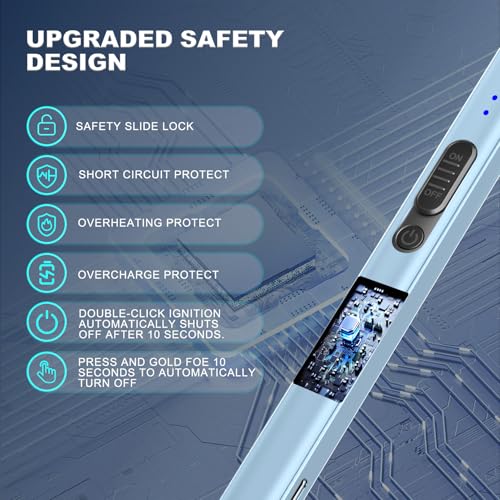Encendedor eléctrico recargable de plasma USB pack 2 miniatura 2