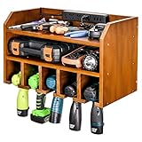 Drill Charging Station | Drill Storage | Wall Mounted Cordless Drill Organizer | Power Tool Storage - Power Drill Toolbox Screwdriver Cordless Drill Organizer - Tool, Parts Craft Organizer