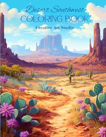 Amazon.com: Desert Southwest: Coloring Book: 9798395949813: Studio ...